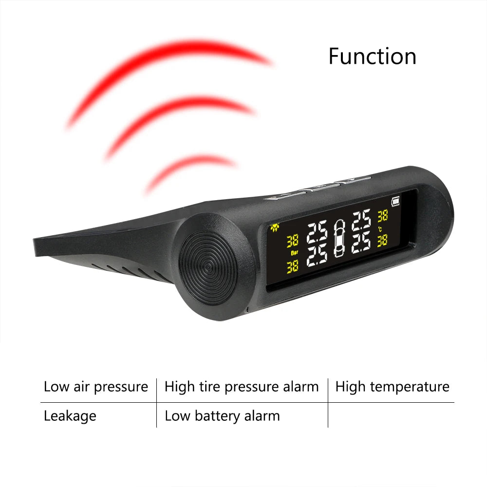 Car Tyre Pressure Monitoring System Solar Powered