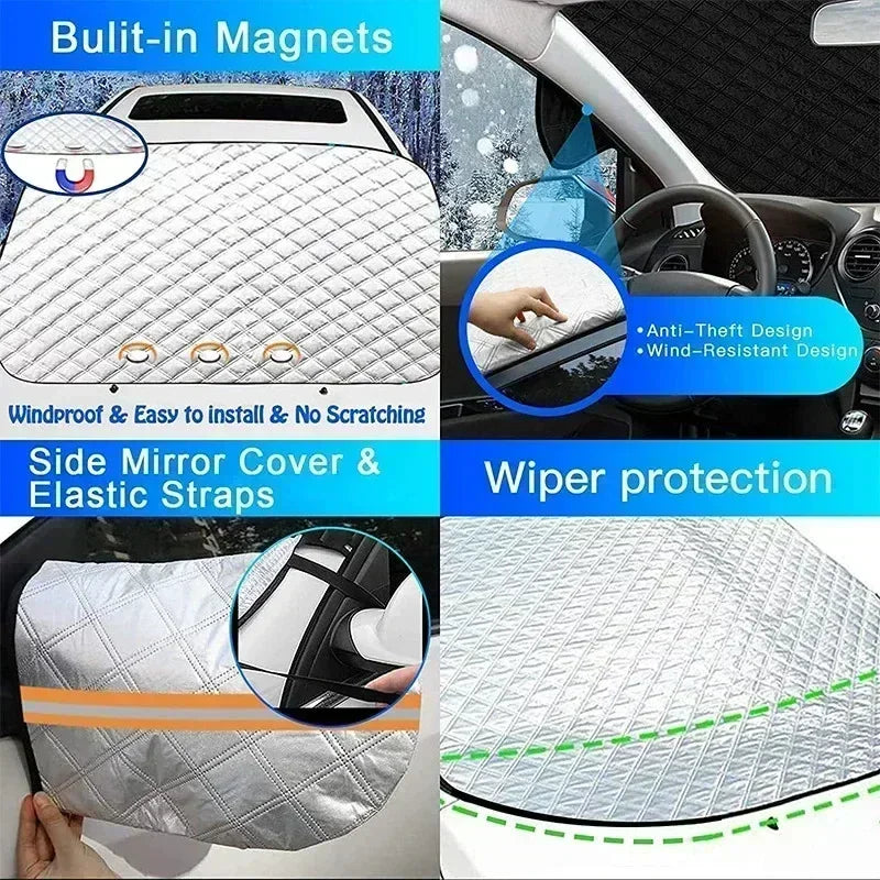 Magnetic Car Windshield Sunshade