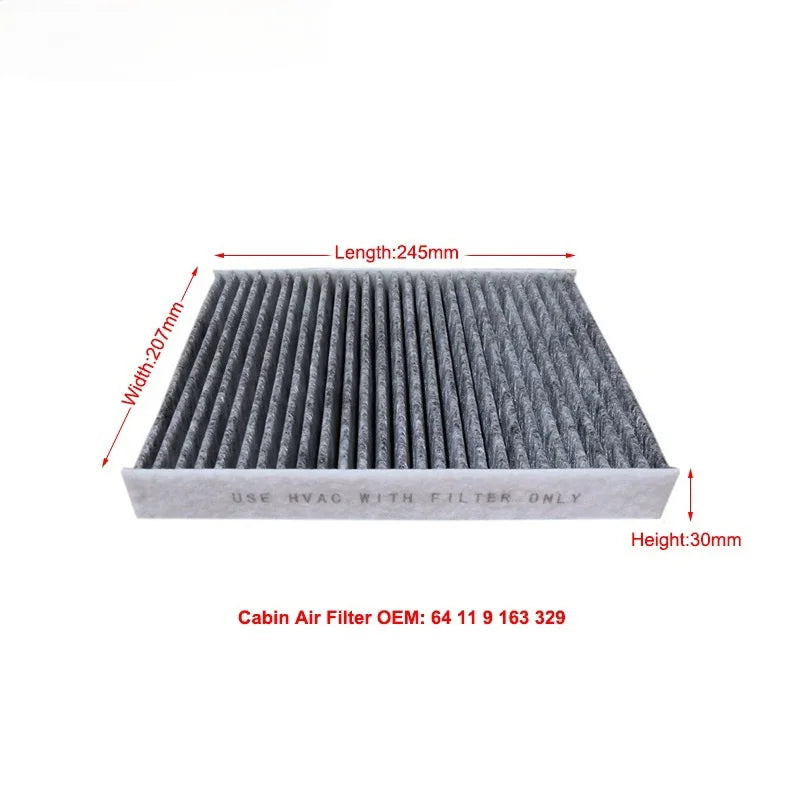Cabin Filter For Bmw
