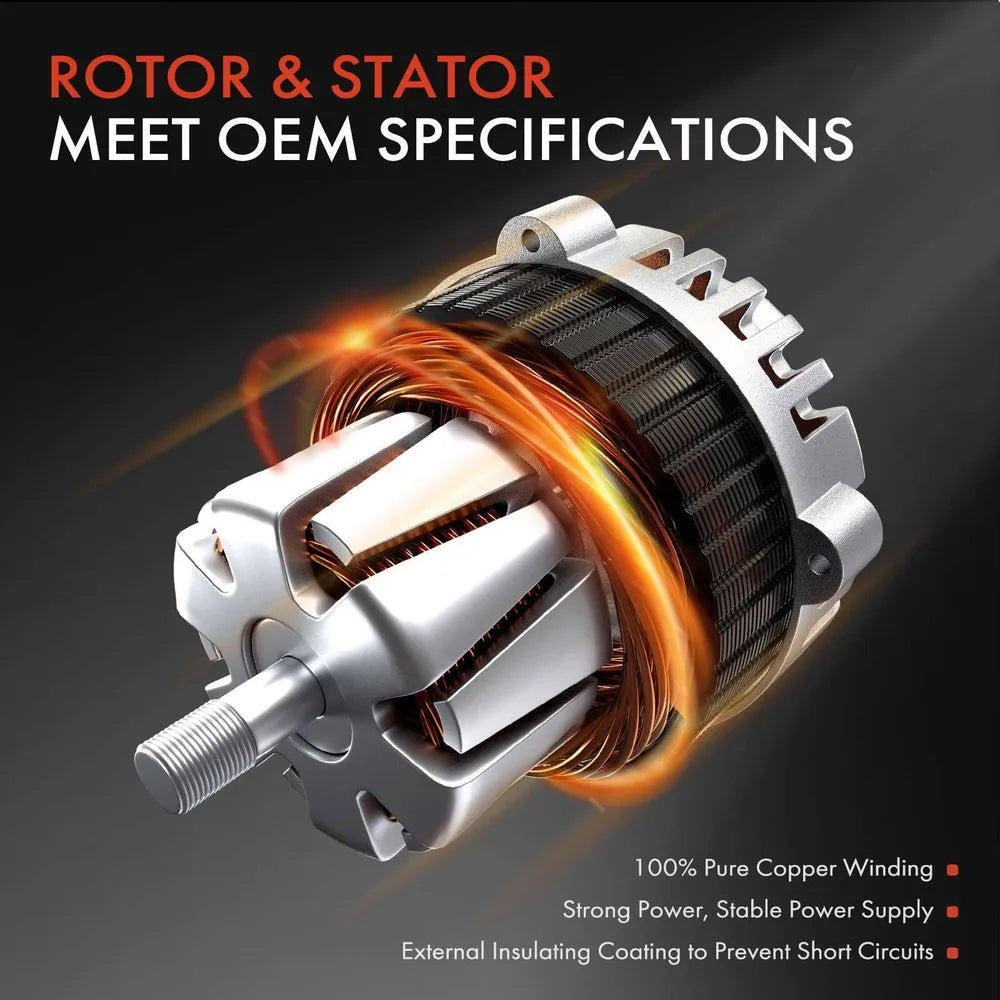 New Alternator for Toyota Camry (1997–1999) & Solara (1999) – V6 3.0L, 90A 12V
