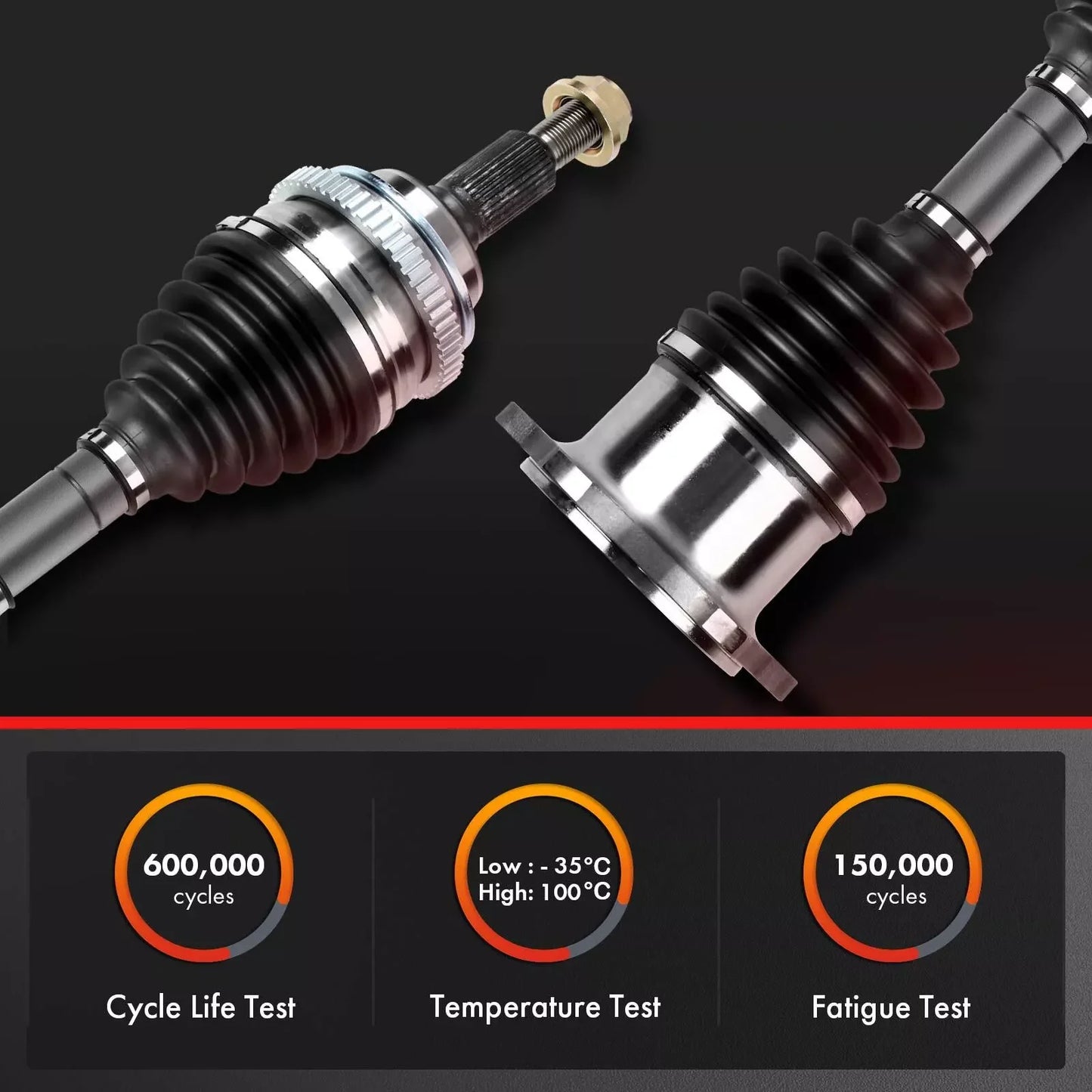 Rear CV Axle Shaft Assembly
