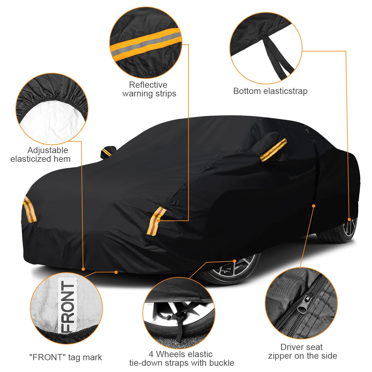 Full Exterior Car Cover – Weatherproof Vehicle Protection