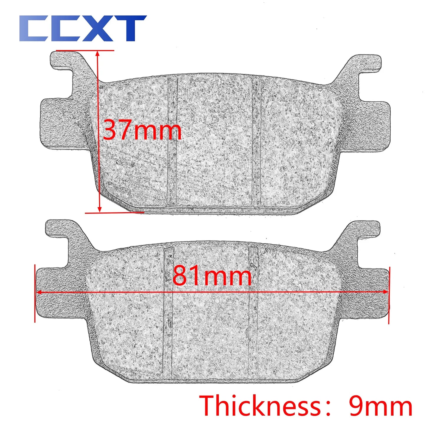 Motorcycle Rear Brake Pads