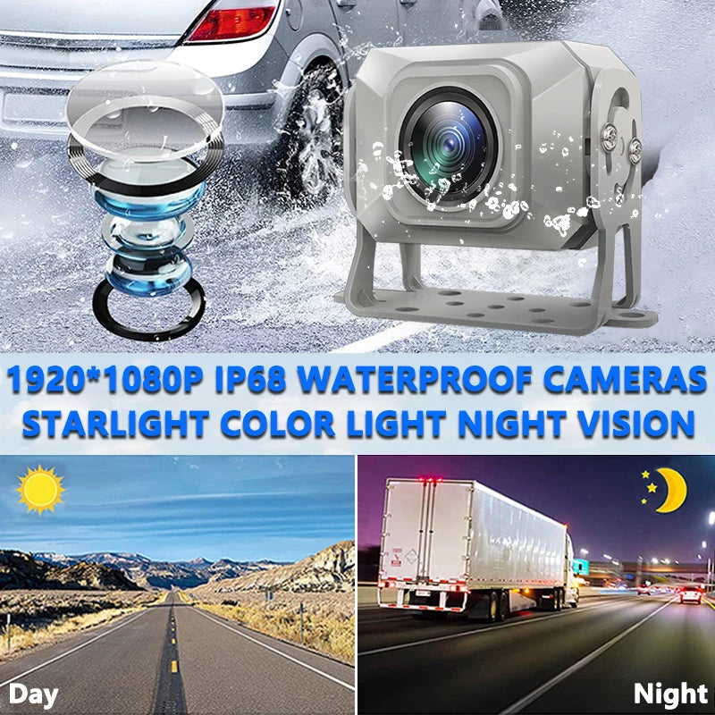7 Inch Alarm Vehicle DVR Camera Monitor System