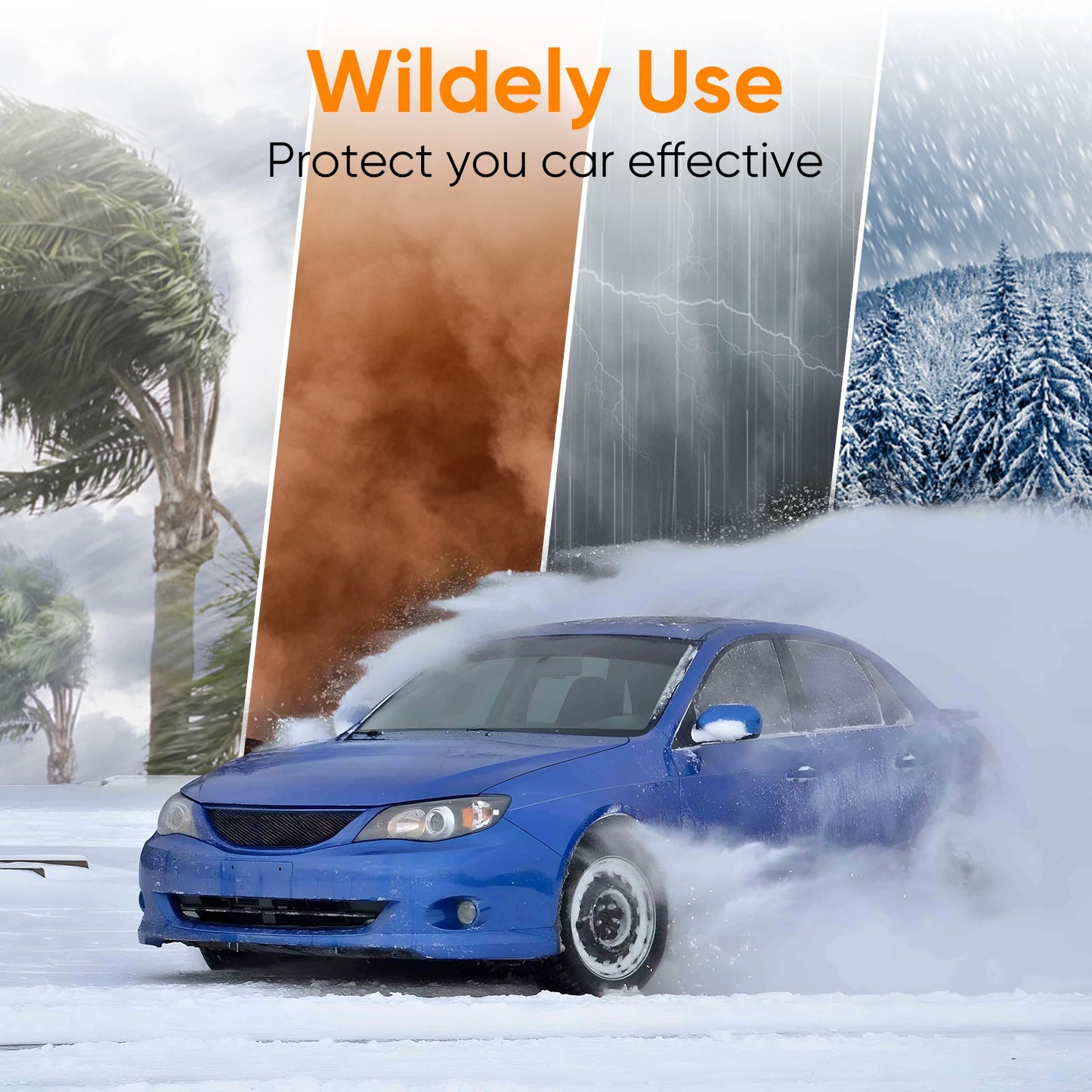 Full Exterior Car Cover – Weatherproof Vehicle Protection