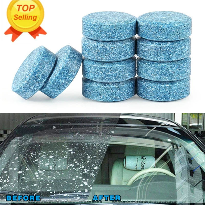 10pcs Auto Windshield Glass Cleaner
