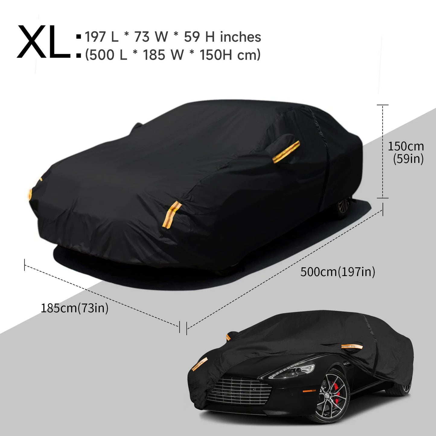 Full Exterior Car Cover – Weatherproof Vehicle Protection