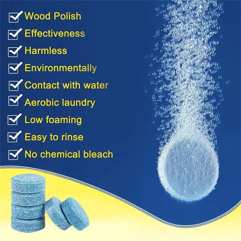 10pcs Auto Windshield Glass Cleaner