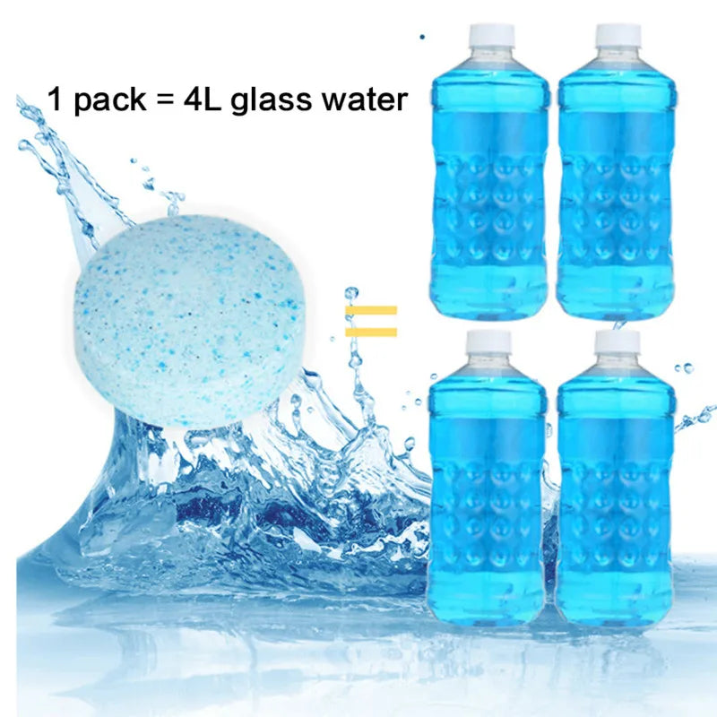 10pcs Auto Windshield Glass Cleaner