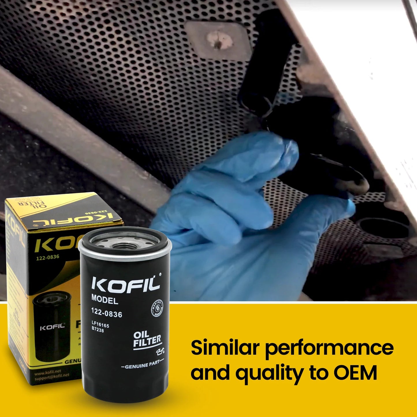 122-0836 Oil Filter – High-Performance Automotive Engine Replacement