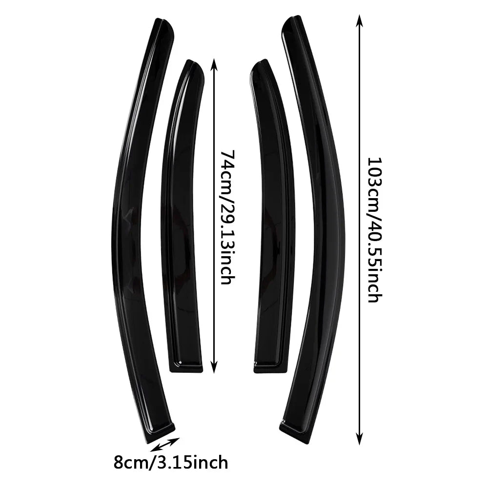 Window Sun Vent Visor Rain Guard Cover