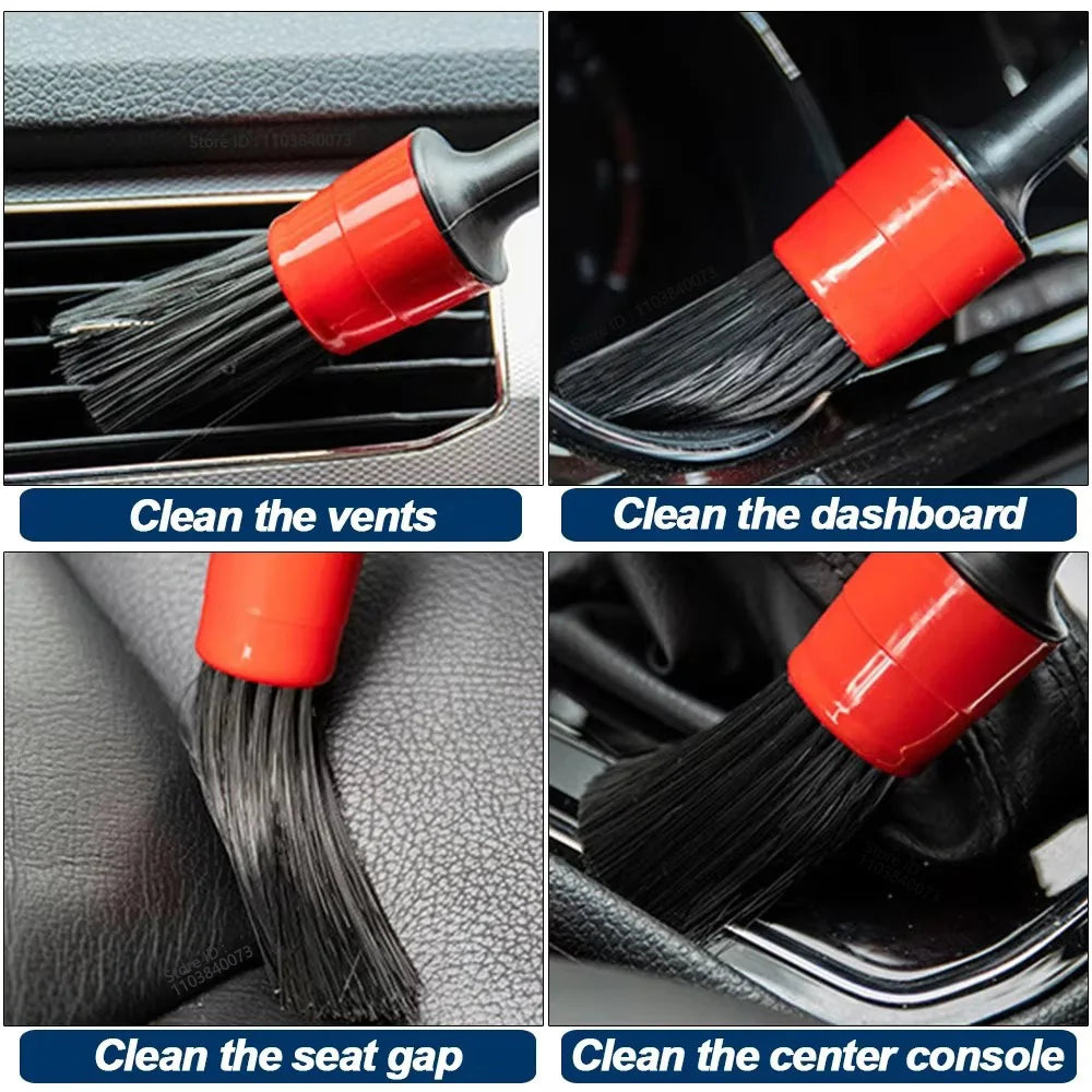 13Pcs Car Detailing Brush Set