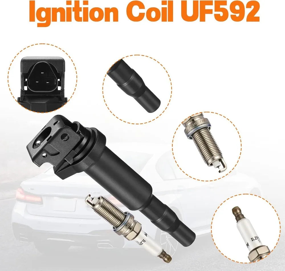 6X Ignition Coils + 6X Spark Plugs