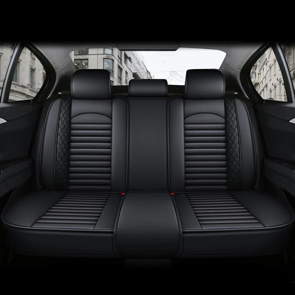 5-Seats PU Leather Car Seat Covers