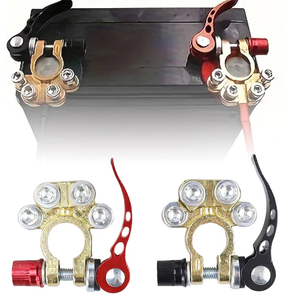12V Battery Terminal Clamps Connectors – 2PCS