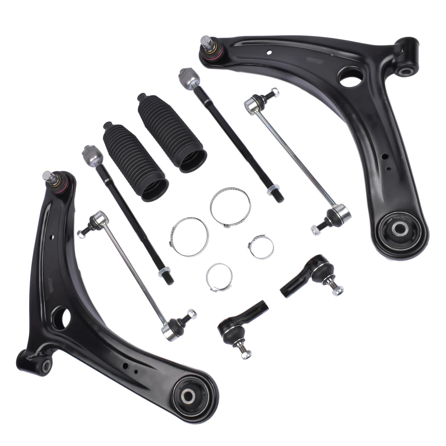 Front Lower Control Arms, Sway Bars & Tie Rods – Fits Mitsubishi Lancer & Outlander