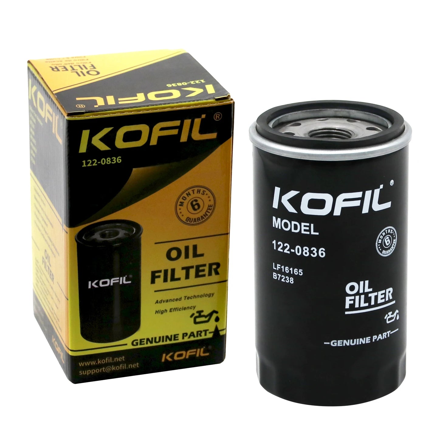 122-0836 Oil Filter – High-Performance Automotive Engine Replacement