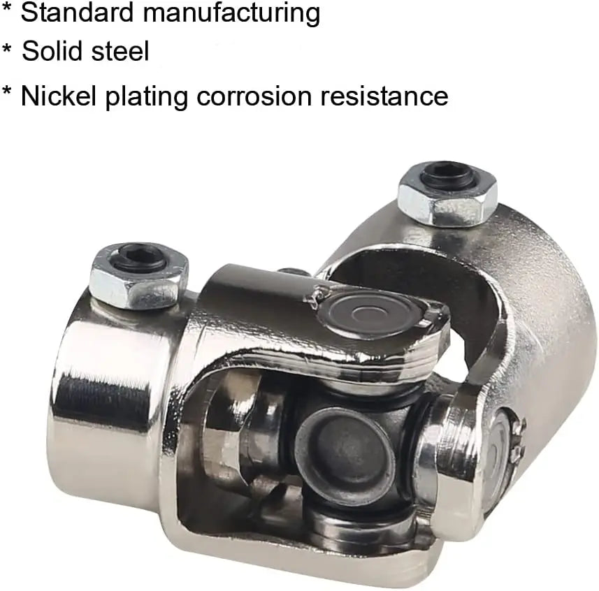Universal U-Joint Single Steering Shaft – 3/4”-36 Spline to 3/4” DD