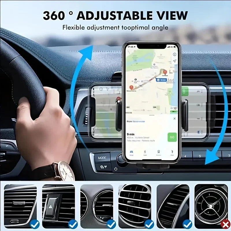 Phone Mount & Wireless Charger