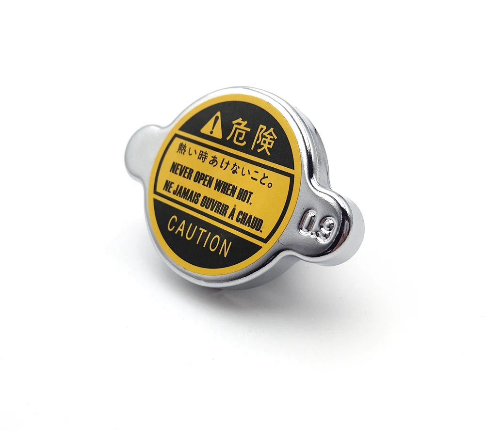 Motorcycle Radiator / Water Tank Cap Cover – 0.9 Bar / 1.1 Bar Safety Pressure Cap