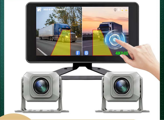 7 Inch Alarm Vehicle DVR Camera Monitor System