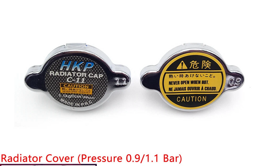 Motorcycle Radiator / Water Tank Cap Cover – 0.9 Bar / 1.1 Bar Safety Pressure Cap