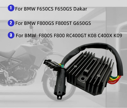Motorcycle Regulator / Rectifier for BMW C400GT, C400X, G650GS, F800 Series