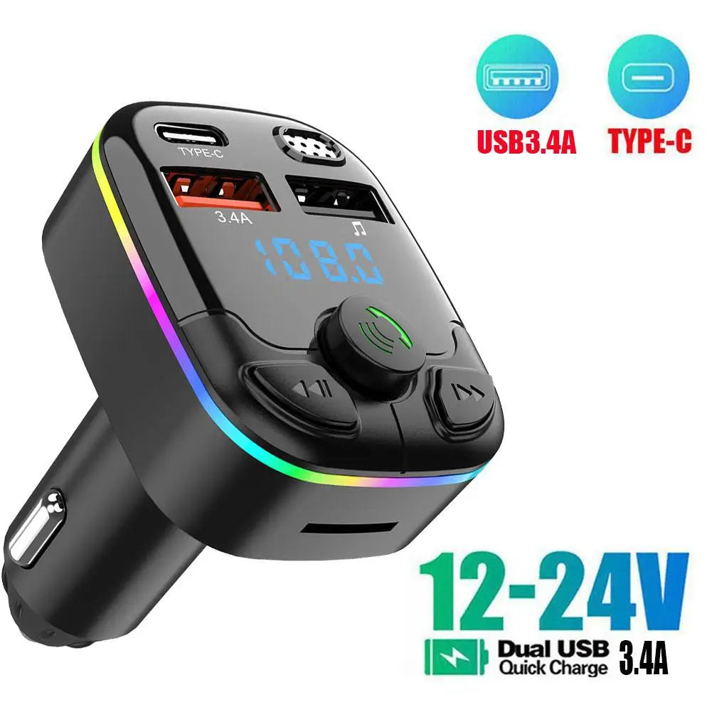Bluetooth Car FM Transmitter