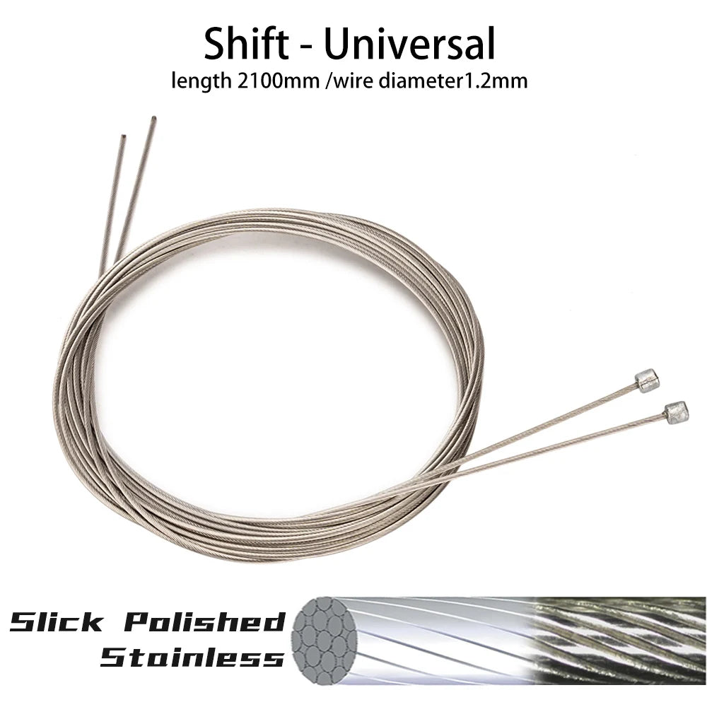 Bicycle Stainless Steel Inner Shift Brake Wire 2100mm
