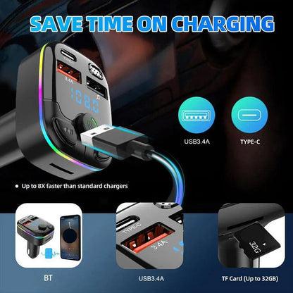 Bluetooth Car FM Transmitter