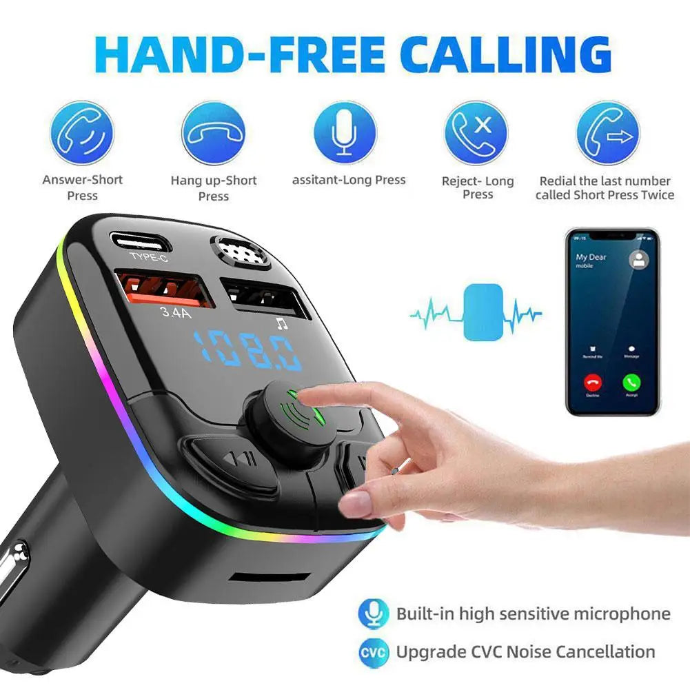 Bluetooth Car FM Transmitter