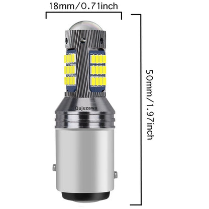 2PCS 1157 P21/5W BAY15D LED Tail Brake Bulbs