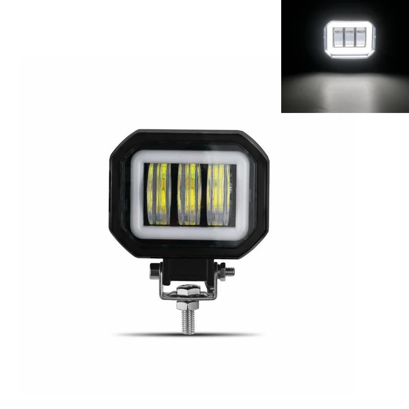 Fog Headlight – Square & Round Options for Vehicles