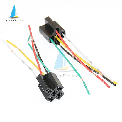 5 X 5-Pin Relay Socket Harness Connectors