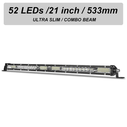 Flood LED Bar Off Road 12V