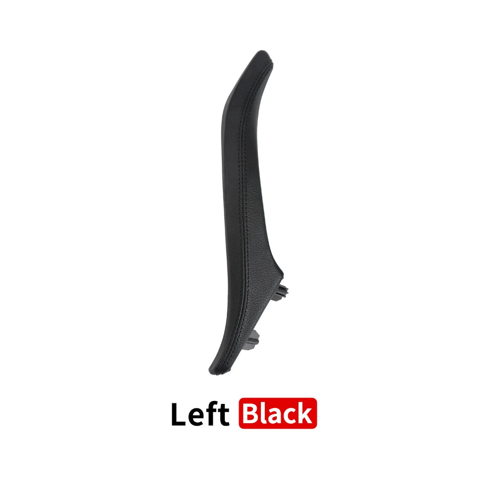 Left & Right Interior Passenger Door Leather Pull Handle Assembly for BMW F10/F11 5 Series