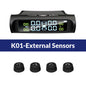 Solar Power Car Tire Pressure Monitor System