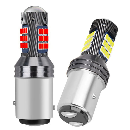 2PCS 1157 P21/5W BAY15D LED Tail Brake Bulbs