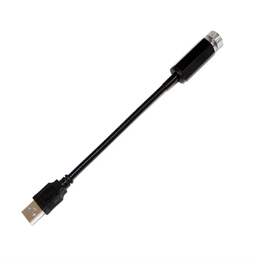 LED Car USB Atmosphere Lamp – Interior Decorative Lighting for Vehicles