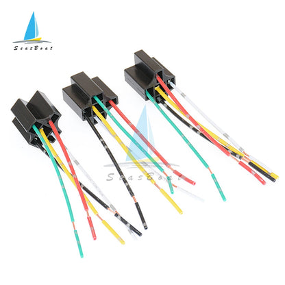 5 X 5-Pin Relay Socket Harness Connectors