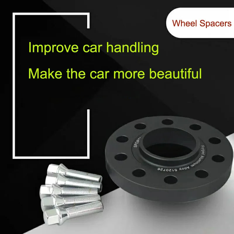 Wheel Spacers 5x120 – 15/20mm Hubcentric Aluminum Wheel Adapters (Set of 2/4)