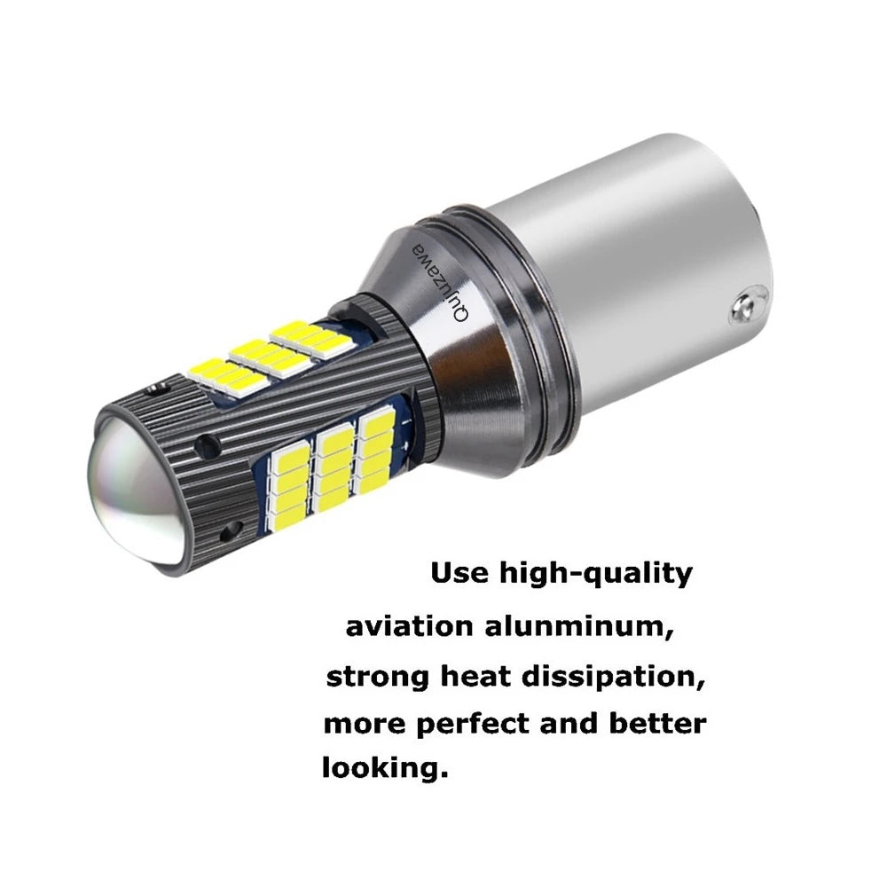 2PCS 1157 P21/5W BAY15D LED Tail Brake Bulbs