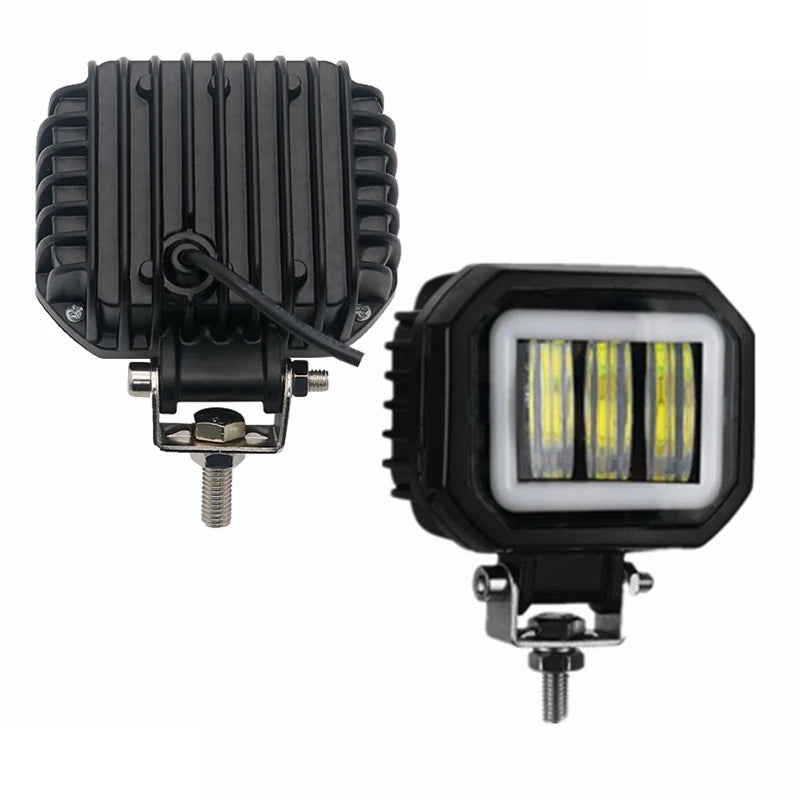 Fog Headlight – Square & Round Options for Vehicles