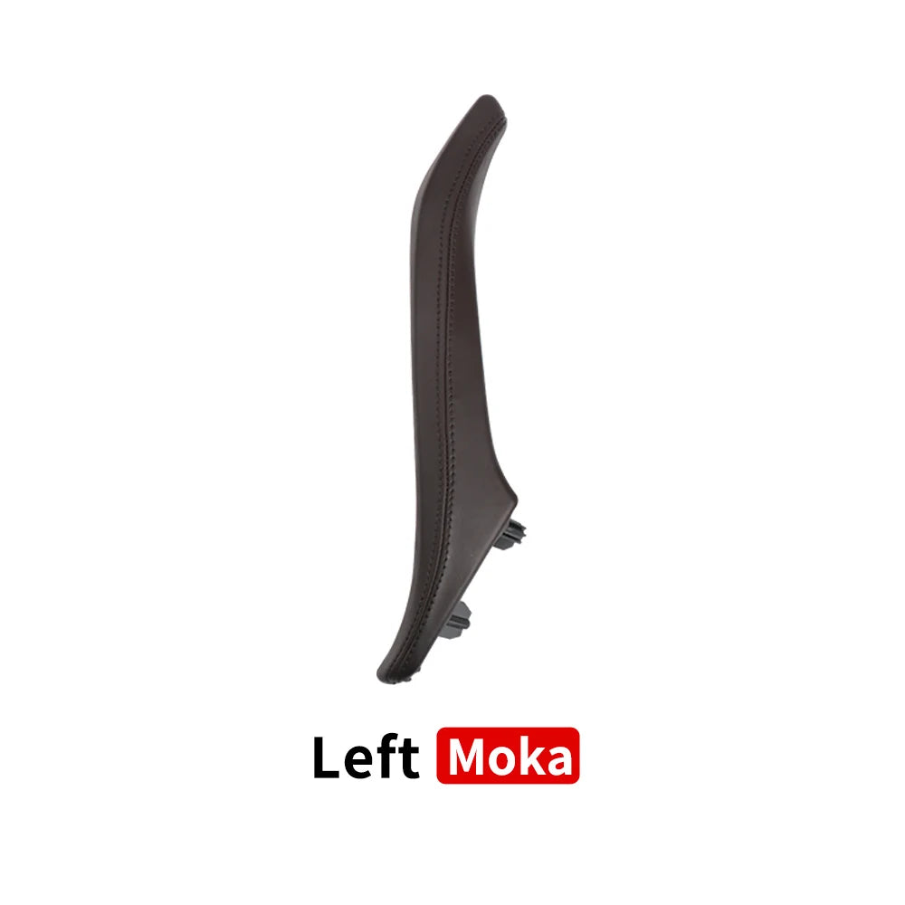 Left & Right Interior Passenger Door Leather Pull Handle Assembly for BMW F10/F11 5 Series