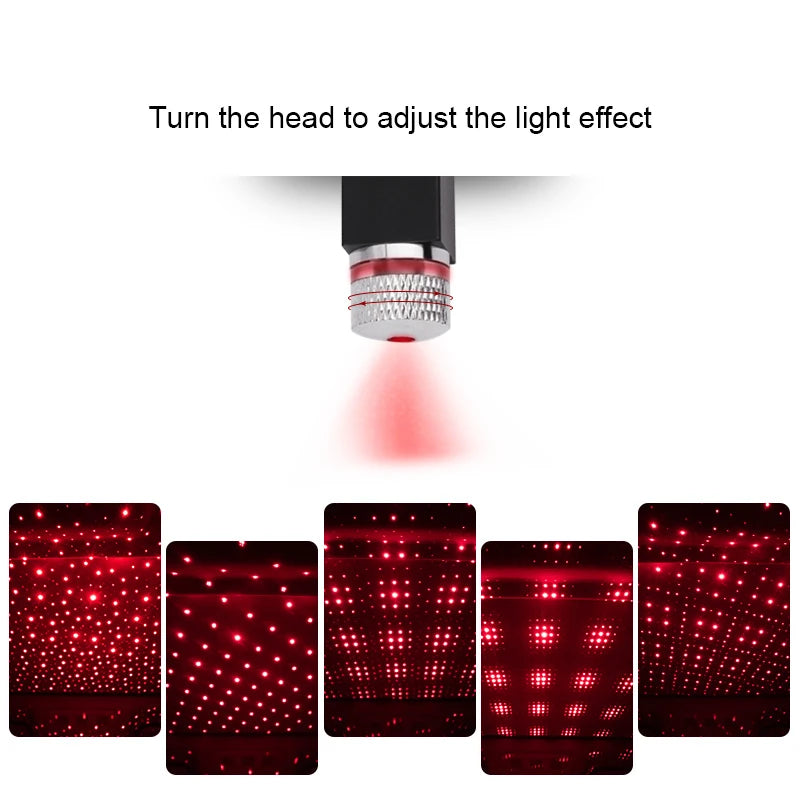 LED Car USB Atmosphere Lamp – Interior Decorative Lighting for Vehicles