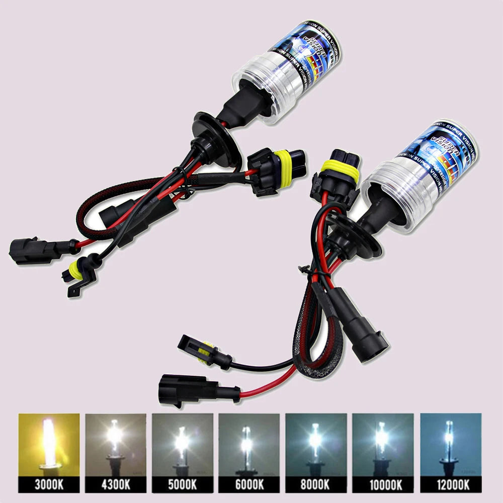 2Pcs 35W/55W HID Xenon Headlight Bulbs Kit