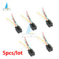 5 X 5-Pin Relay Socket Harness Connectors