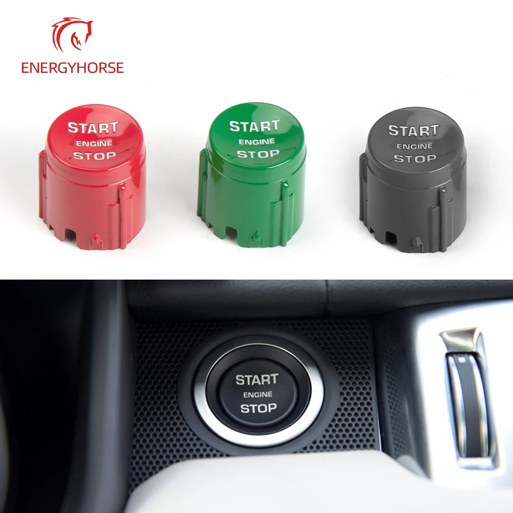 Car Start Stop Engine Button Ignition Switch Cover