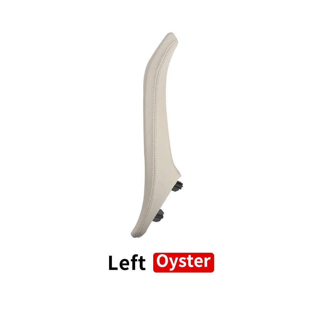 Left & Right Interior Passenger Door Leather Pull Handle Assembly for BMW F10/F11 5 Series