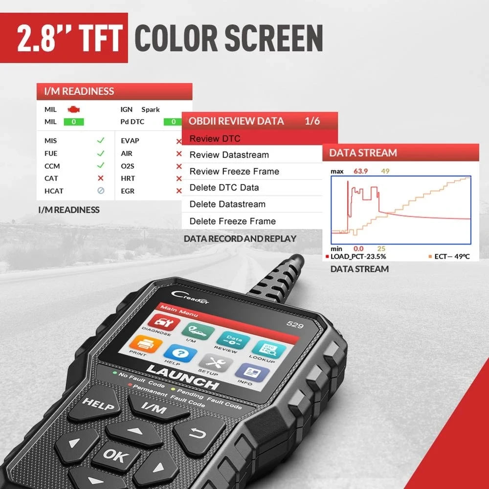 CR529 OBD2 Scanner